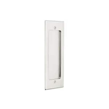 Patioplus Modern Rectangular Flush Pull, Satin Nickel PA2063868